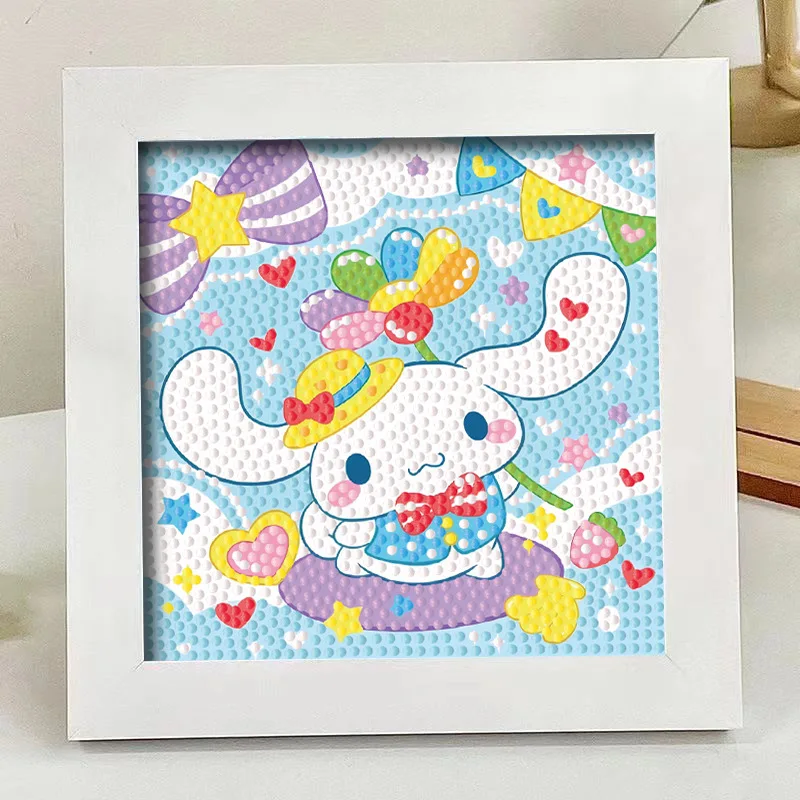 18*18cm 5D Diamond Painting Melody Kulomi Sticking Full Drills Embroider Room Decoration Draw Handiwork Semi-finished products