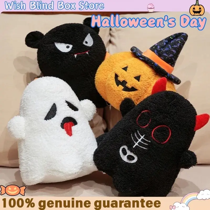 20 cm Halloween-Tag, lustige Fledermaus-Kürbis, Geister-Teufel-Serie, zum Sammeln, Plüschtiere, Zuhause, Party, Dekoration, Puppe, Halloween, limitiertes Geschenk