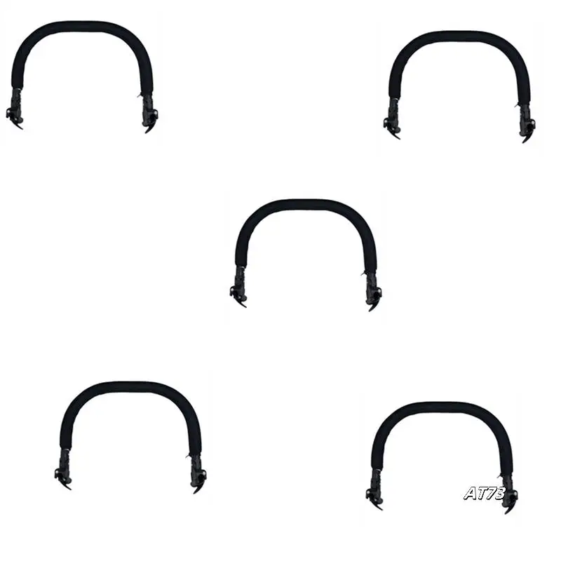 

5X Baby Stroller Armrest Bumper Bar Front Guardrail Front Armrest Fence Handlebar Oxford Cloth Pram Pushchair For Yoyo