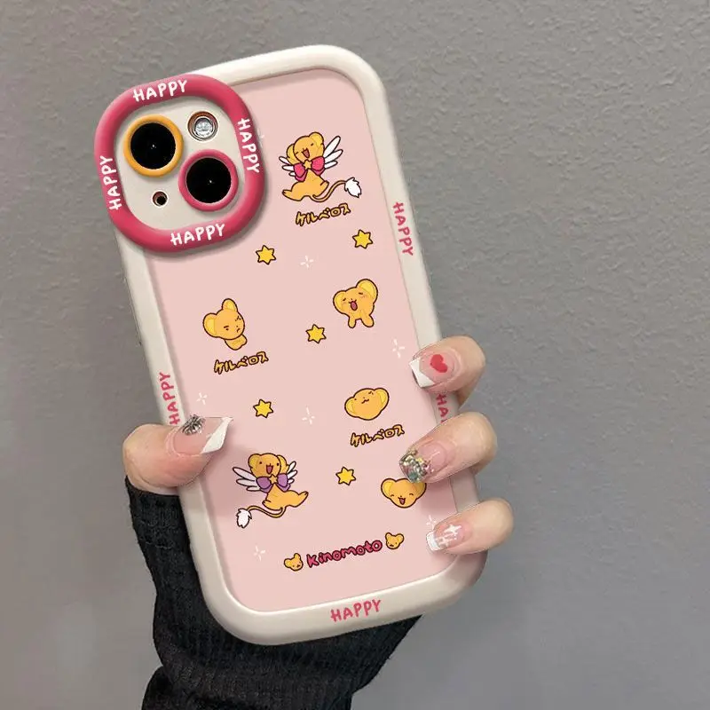 حافظة هاتف محيطية للفتيات السحرية مناسبة لهاتف آيفون 15 برو ماكس أبل 14 برو حافظة حماية مضادة للسقوط موديلات 13/12pro #2