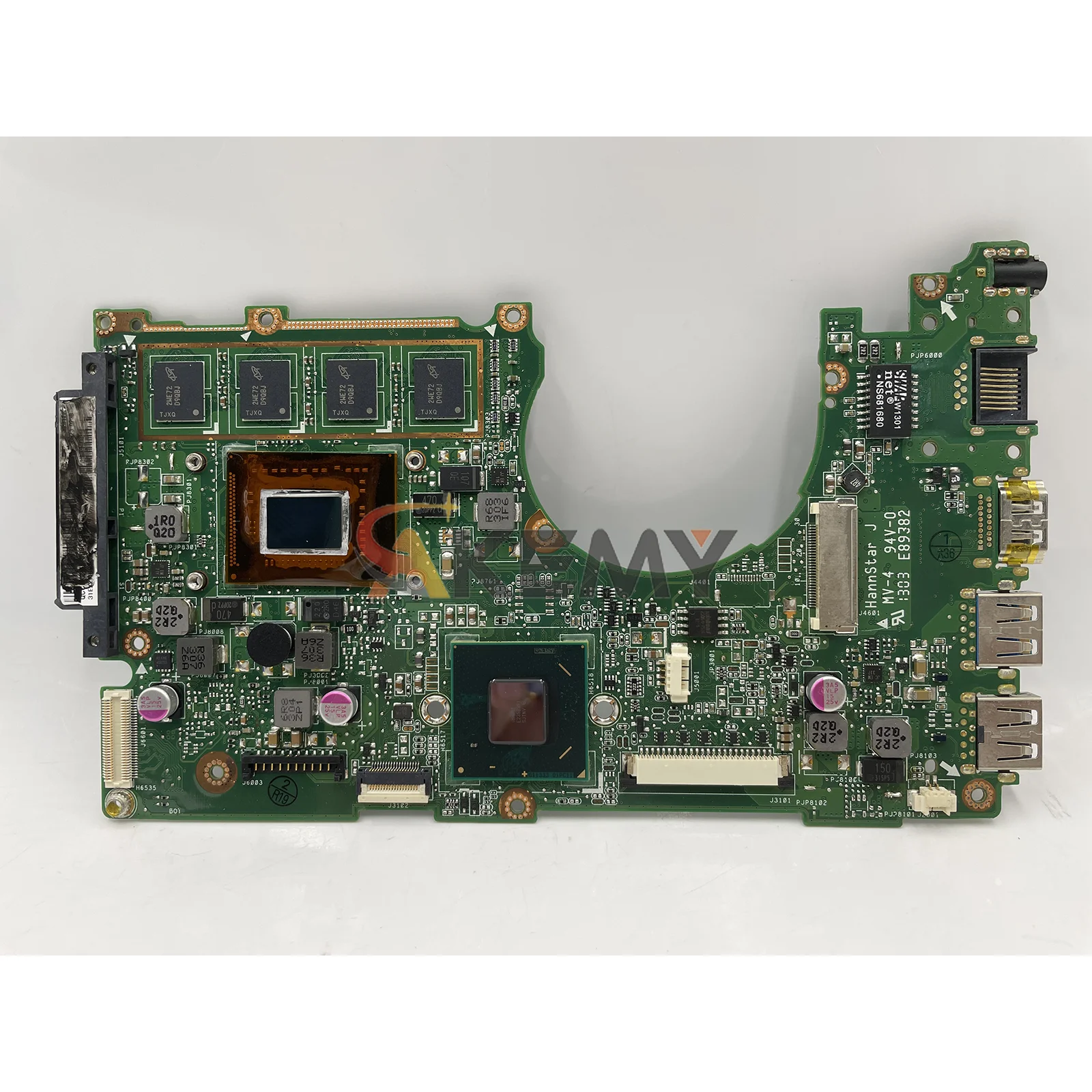 X202e placa-mãe do portátil para asus vivobook s200e x201ep x202ev q200e x202e x202ep mainboard com i3 i5 i7 cpu 100% testes ok stk