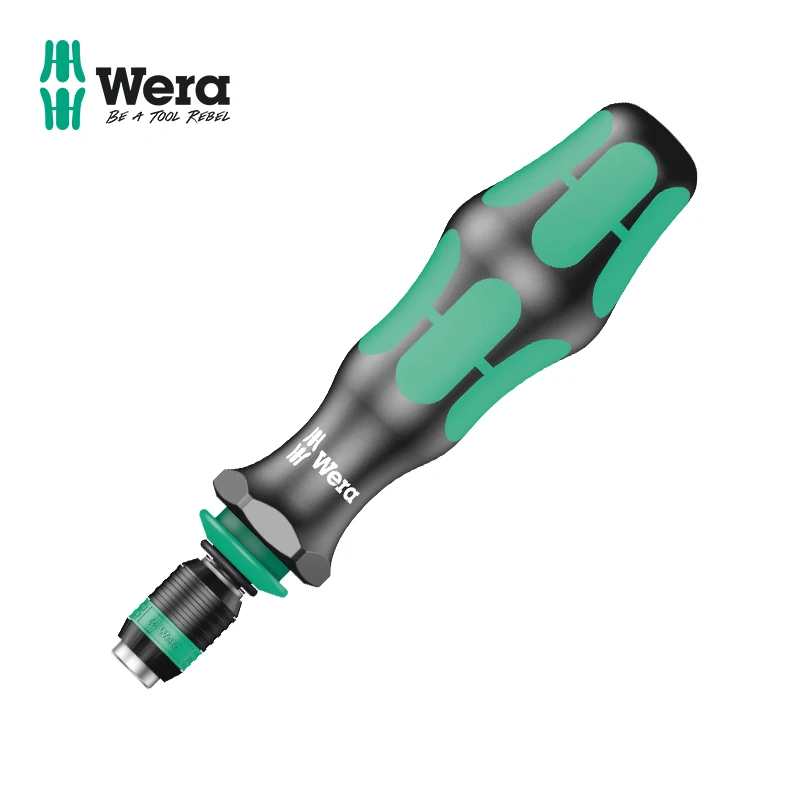 Imagem -04 - Chave de Fenda de Travamento Automático Wera Suporte de Bits com Mandril de Liberação Rápida Chave de Fenda Catraca Alça Hexagonal 813r 816r 816ra 817r