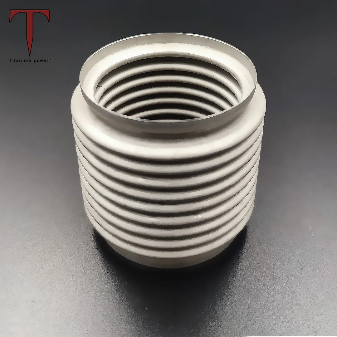 

32~102mm Metal Expansion Joints Titanium/Stainless Expans Hose Exhaust Bellow Corrugated Pipe for Cars