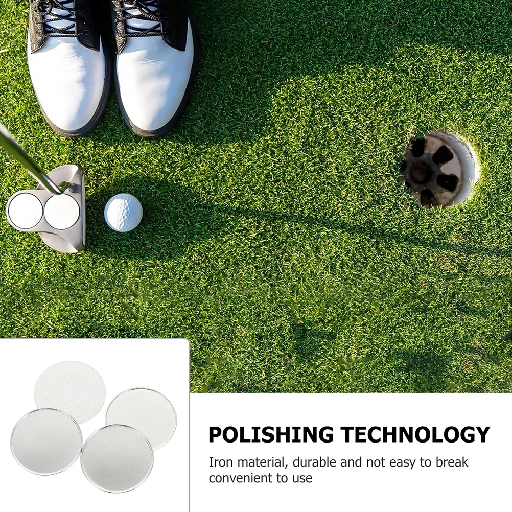 

5Pcs Golf Balls Markers Fine Workmanship Texture Replacement Marks Alignment Supplies Golfs Balls Marker Iron Golfs Markers