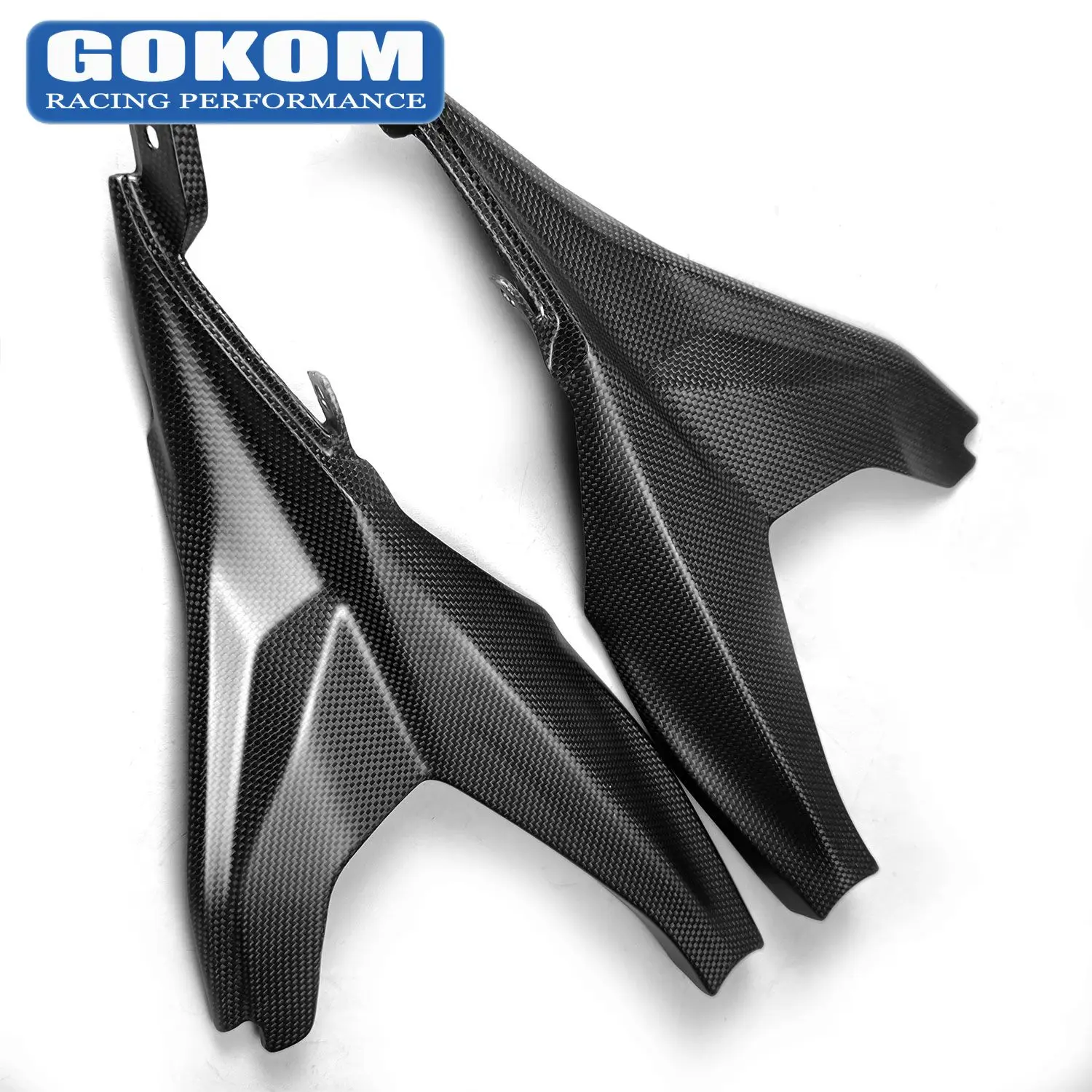 Gokom Carbon Fiber FRAME COVER GUARDS For Ducati Panigale V2 899 959