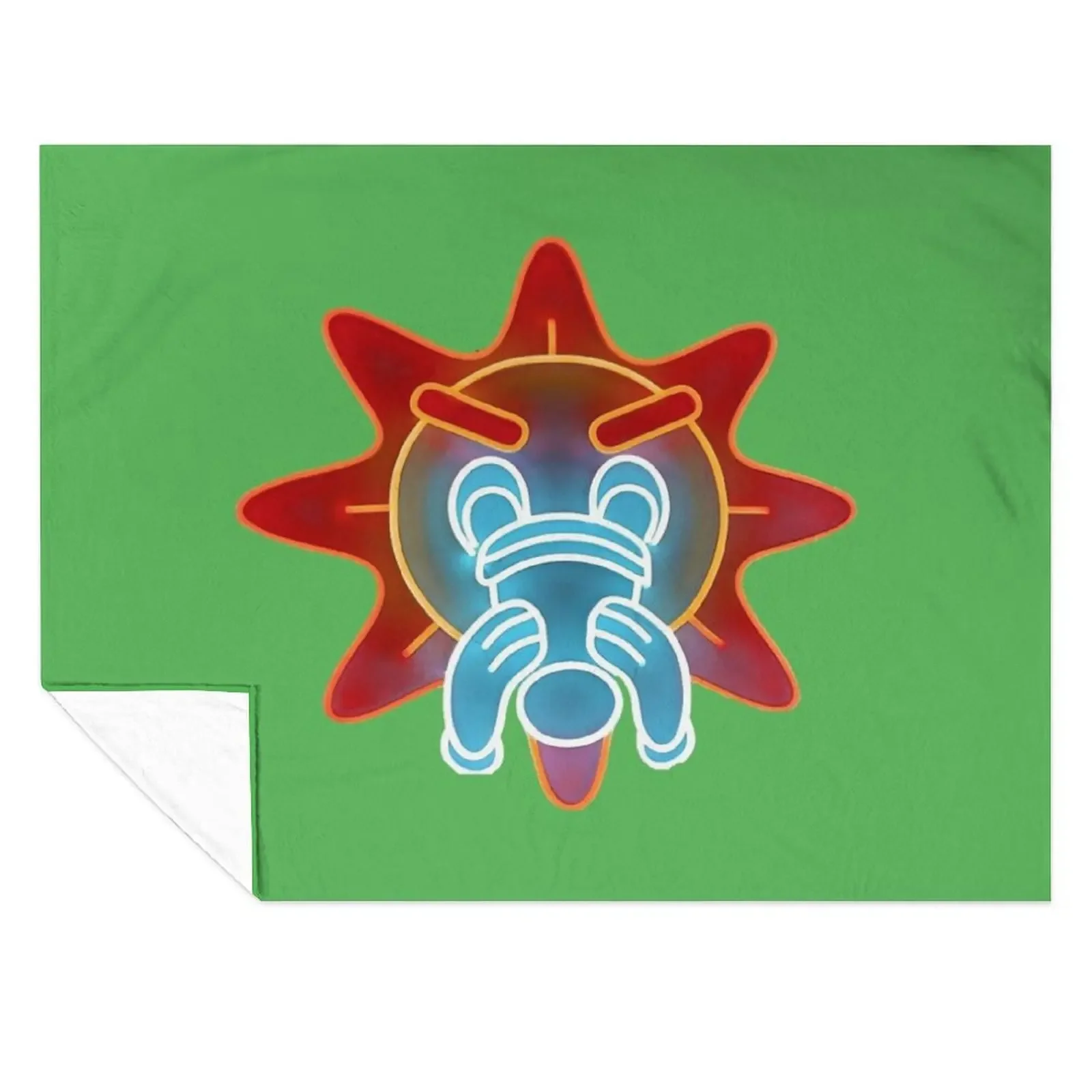 

Chief Keef GloGang Glo Man Logo Artwork Classic T-Shirt Throw Blanket Sofa Quilt Quilt Summer Blankets