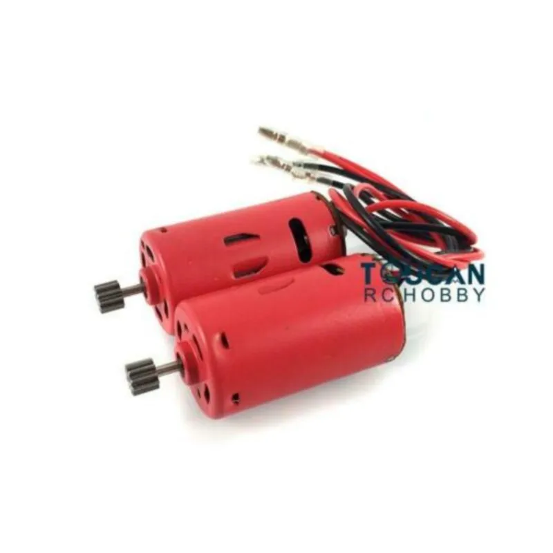 HENG LONG 1/16 RC Tank Red 390 Motors for Metal Driving Gearbox Spare Part With 6.0 Plug TH16464-SMT5