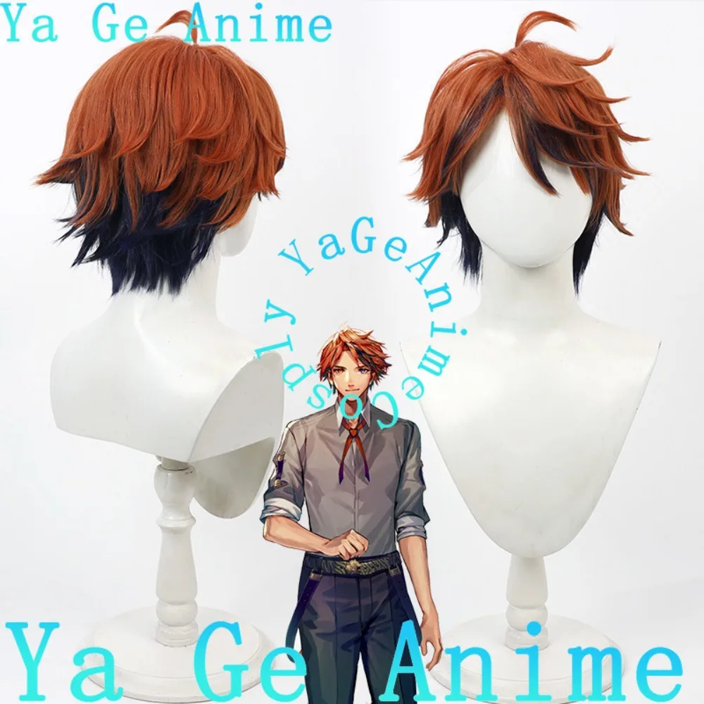

Парик для косплея Я Гэ (Аниме VTuber) Югоро Роберу, для аниме, игр, Хэллоуина, карнавала, вечеринок, синтетический, термостойкий