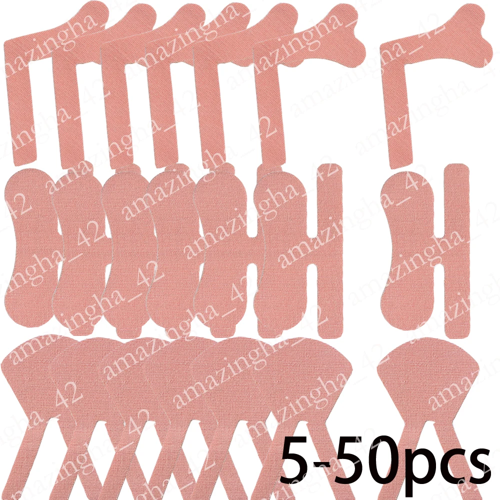 

5-50Pcs Fixation Esophageal Tape Nasal Feeding Tube Adhesive Tape Breathable Sticker Securement Device Nose Bridge Cannula Fix