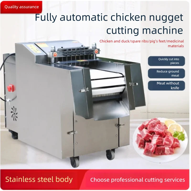 Multifunctional Stainless Steel Bone Saw Machine, Commercial Cutting Machine, Pork Trotter, Energy Saving
