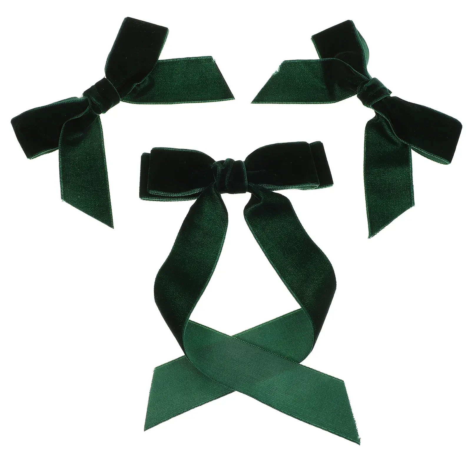

3Pcs Bow Hair Clips Fashion Versatility Multiple Color Options Easy to Use for Casual Outings Special Events Holiday Halloween