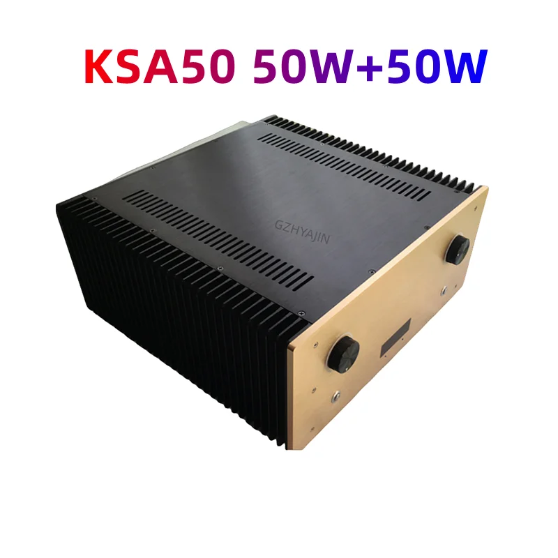 New KSA50 line pure class A power amplifier HIFI class A power amplifier 50W+50W