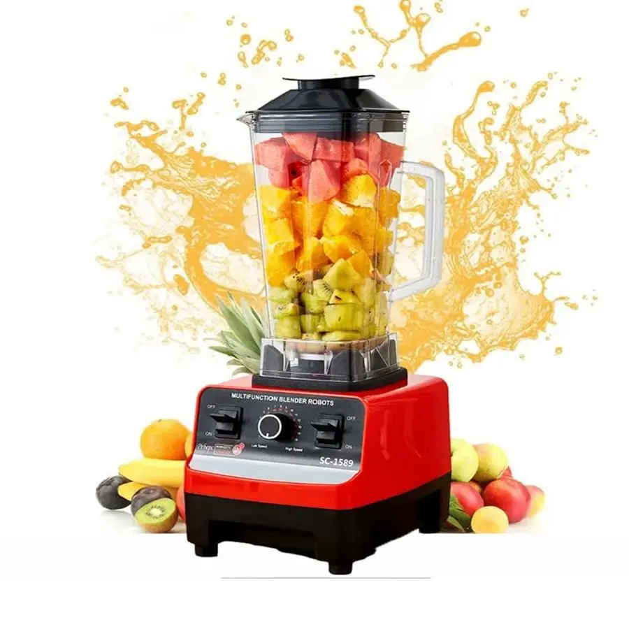 Countertop 4500W HeavyDuty Commercial Blender with Copper Motor, 2L BPAFree Jar, Variable Speed amp Pulse, Ice Crusher Smoothie