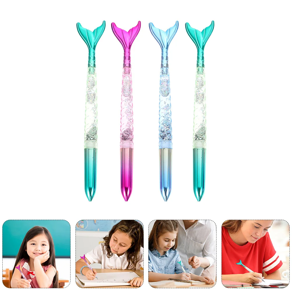 Zeemeermin Balpen Student Briefpapier Pennen Balpen Fee Gel Plastic Inkt Ondertekening