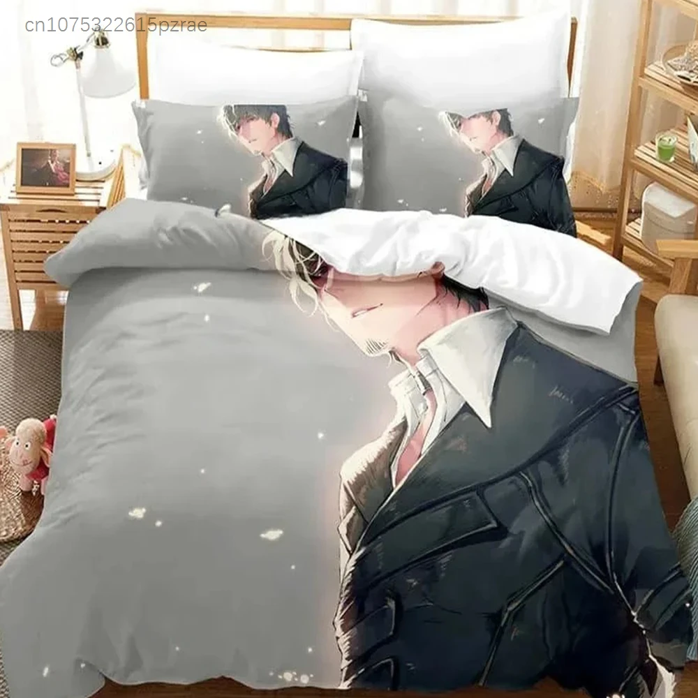3D Print Anime World Trigger Bedding Set 3D Printed Suitable For Bedroom Duvet Cover Set With Pillowcases Kids Home Textile