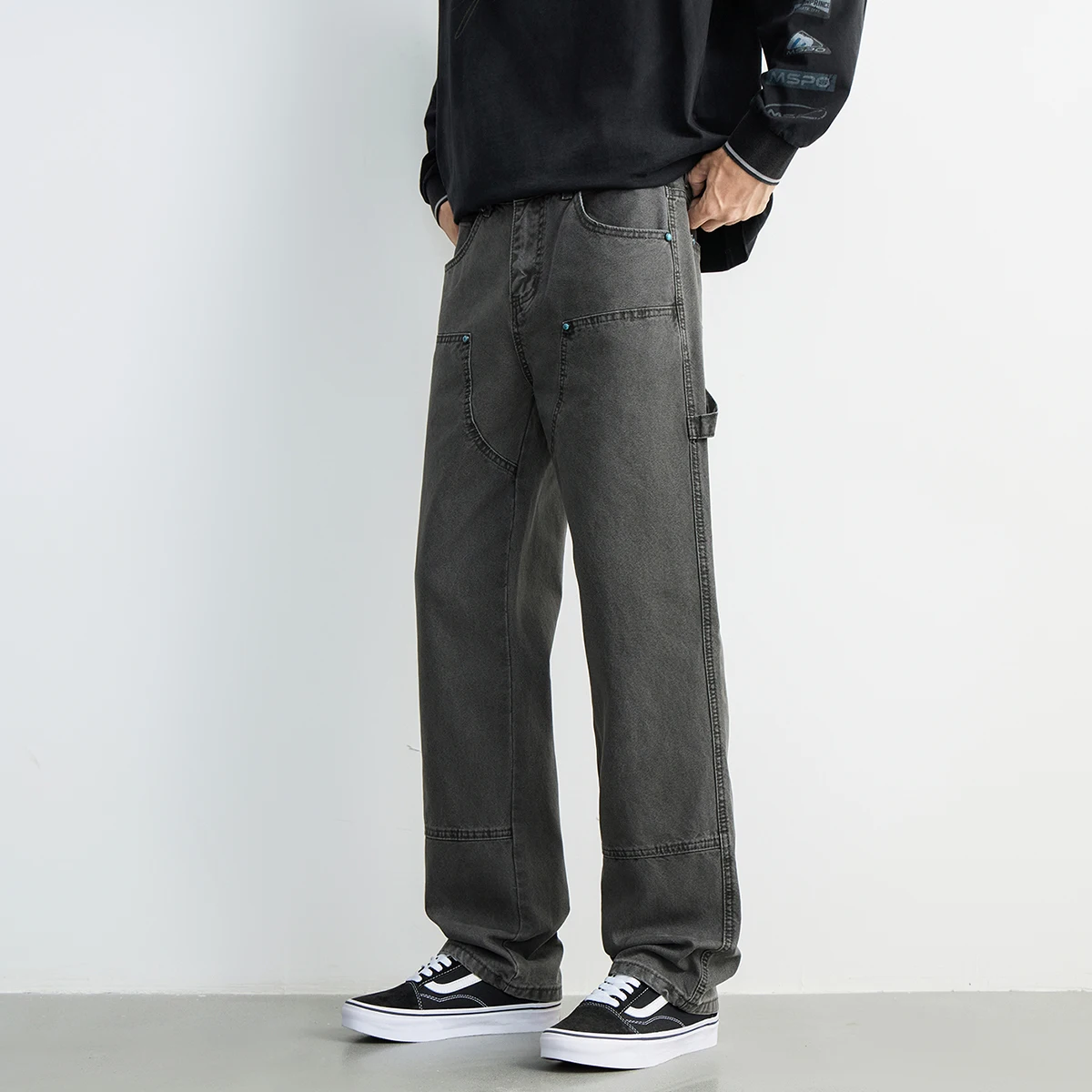 Men's American Vintage Double- - огляд і ціна Cargo Pant Wide
