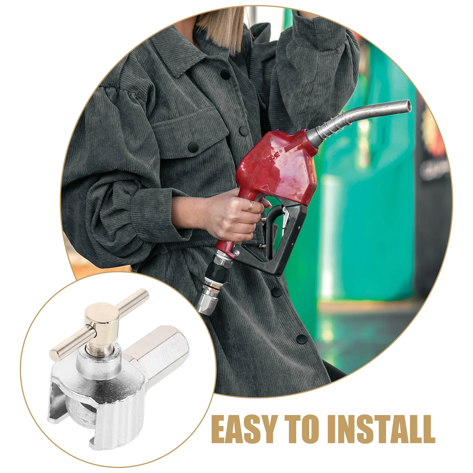 الشحوم البخاخ مقرنة فوهة معدنية ل دليل الشحوم الكهربائية بندقية قفل الضغط العالي المناسب خرطوم زيت الإفراج السريع #4