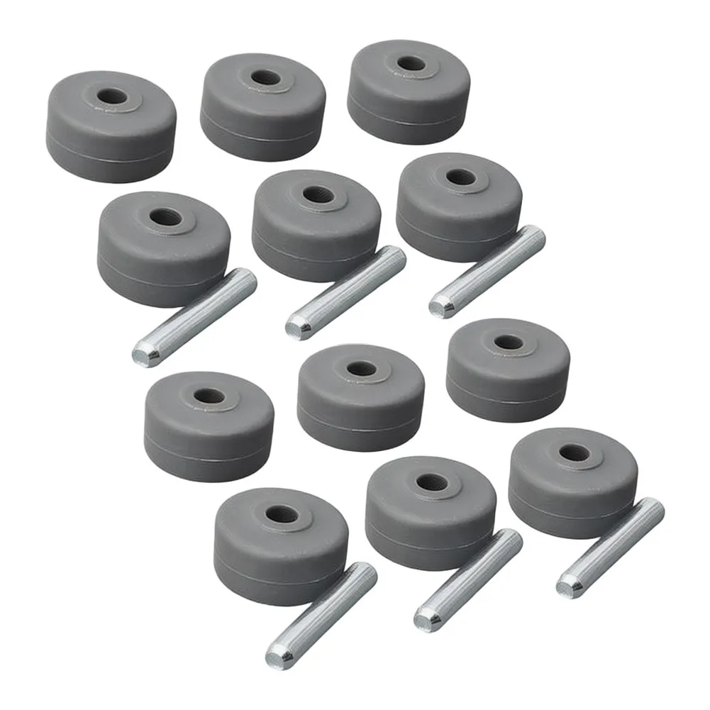 Plastic Caster Wheels And Axles Set Compatible For Shark For Navigator NV350 NV500 NV501 Easily Install, Sweeping Parts
