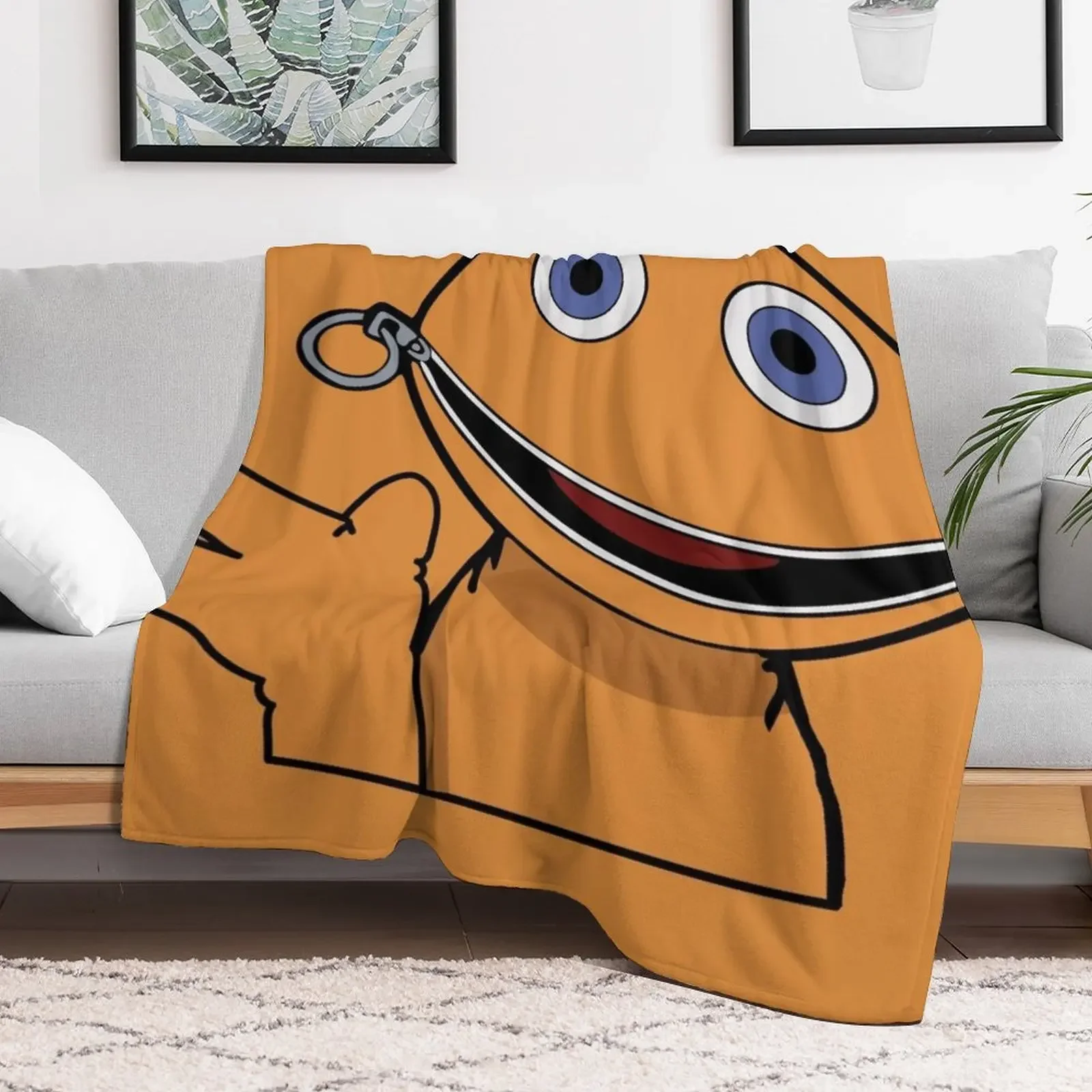 zippy Throw Blanket Cozy Sofa Blanket for TV Watching Napping