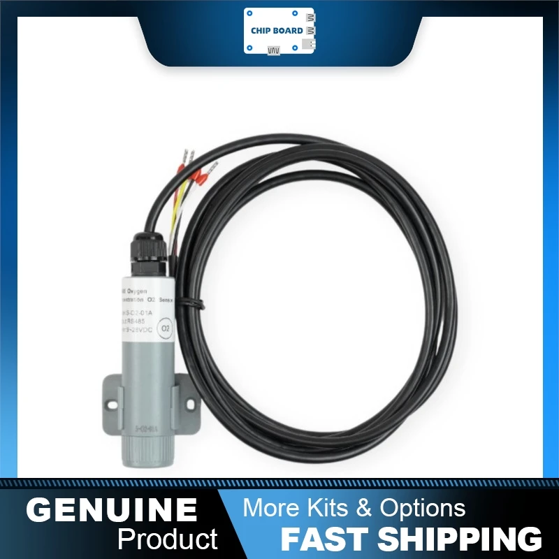 Seeedstudio RS485 O2 Oxygen Sensor Modbus RTU Temperature Pressure Concentration Monitor