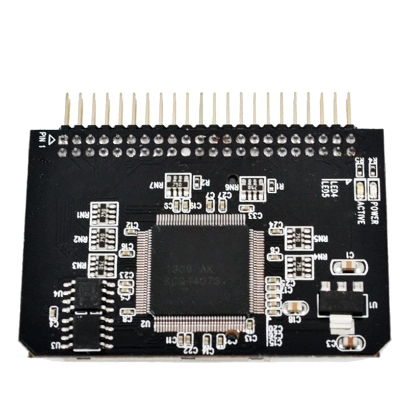 Cartão SD para Adaptador IDE, Riser Card, Conversor para Laptop, 44 Pin, Porta Masculino, 2,5"