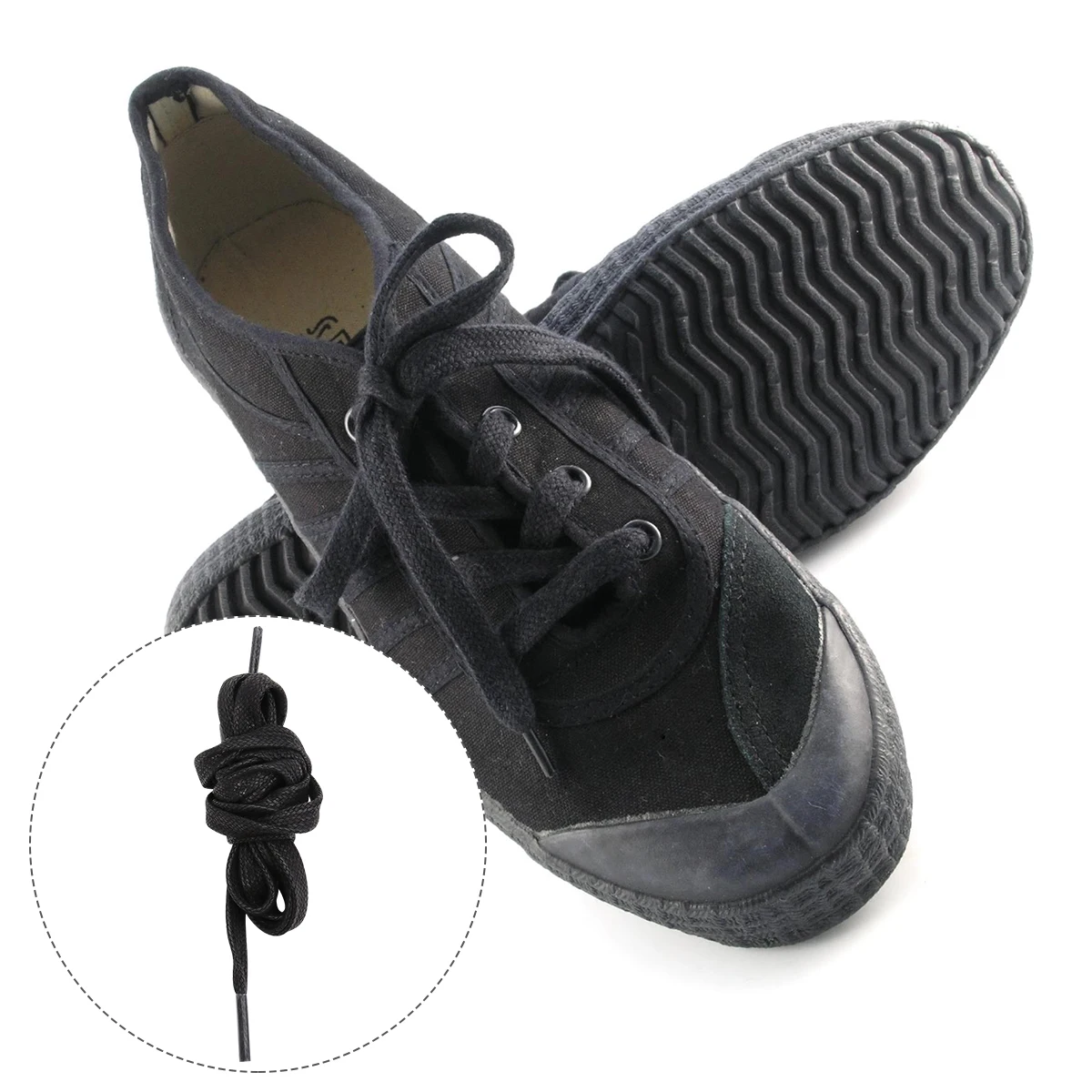

Sports Shoes Cotton Waxed Shoelaces Men and Women Men's Casual for Sneakers Adults