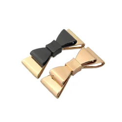 2pcs Metal Bowknot Buckle New Style Special Shoes Clip Clasp for Handbag Bag Garments Hardware Closure Bag Parts Accessories