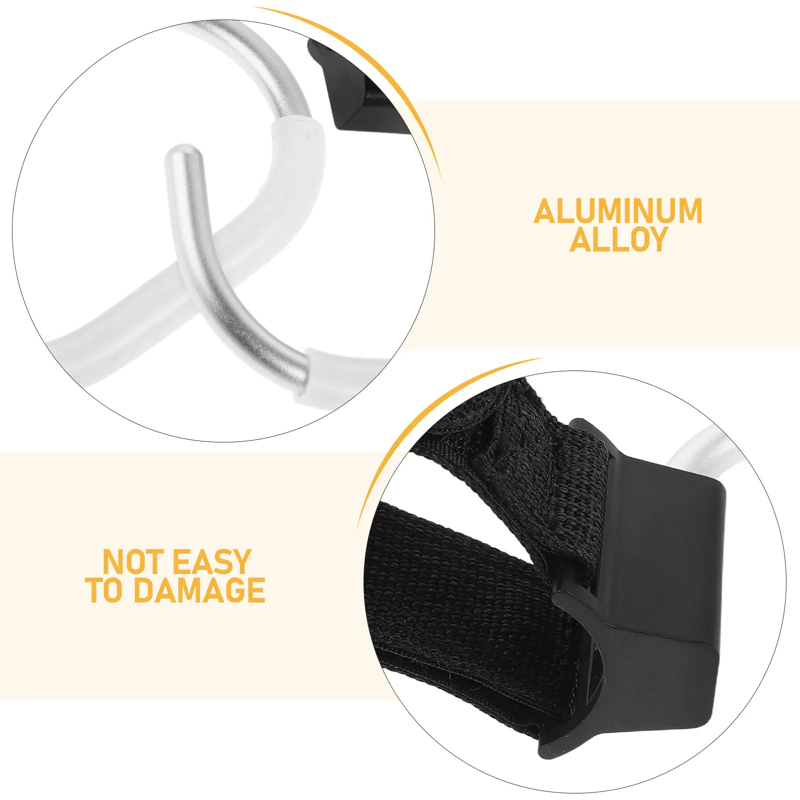 2Pcs Rotatable Baby Stroller Hooks Swivel Alloy Plastic Heavy Duty Bag Holders for Pram Diaper Bags Shopping Totes Universal