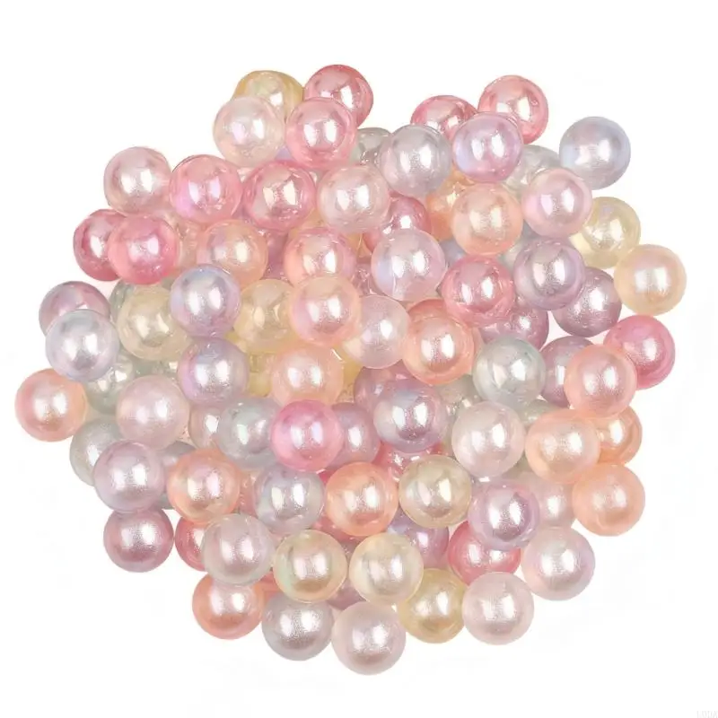 

Красочные акриловые бусины с покрытием AB для изготовления ювелирных изделий из ожерелья браслетов ручной работы