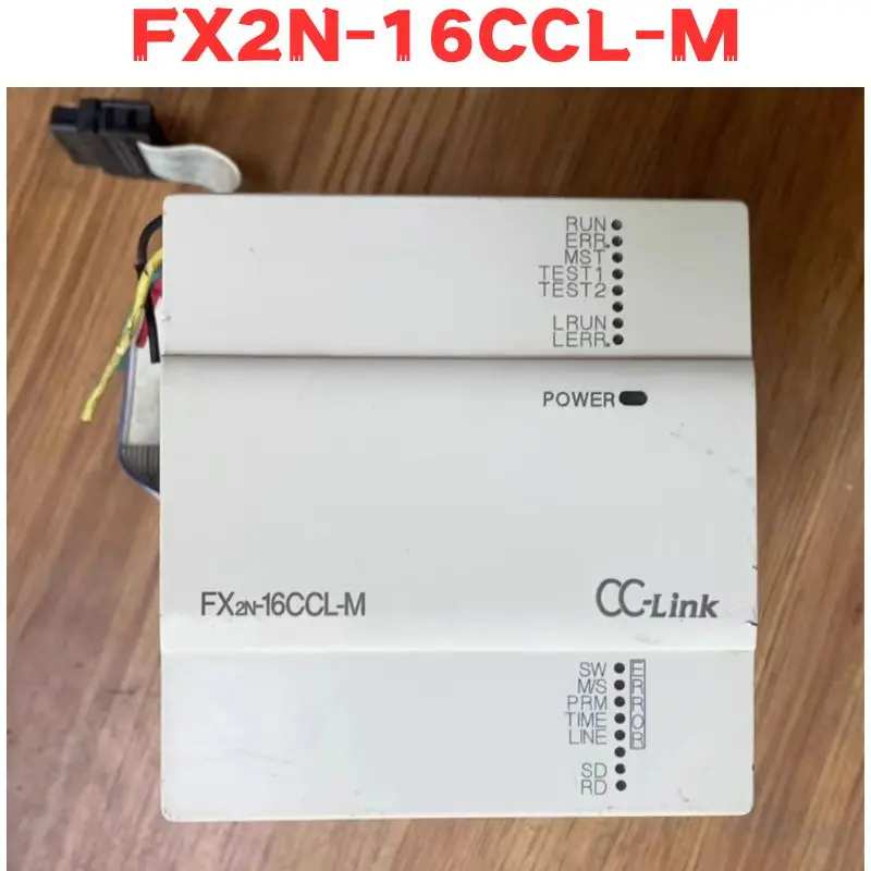 Second-hand FX2N-16CCL-M FX2N 16CCL M PLC Tested OK