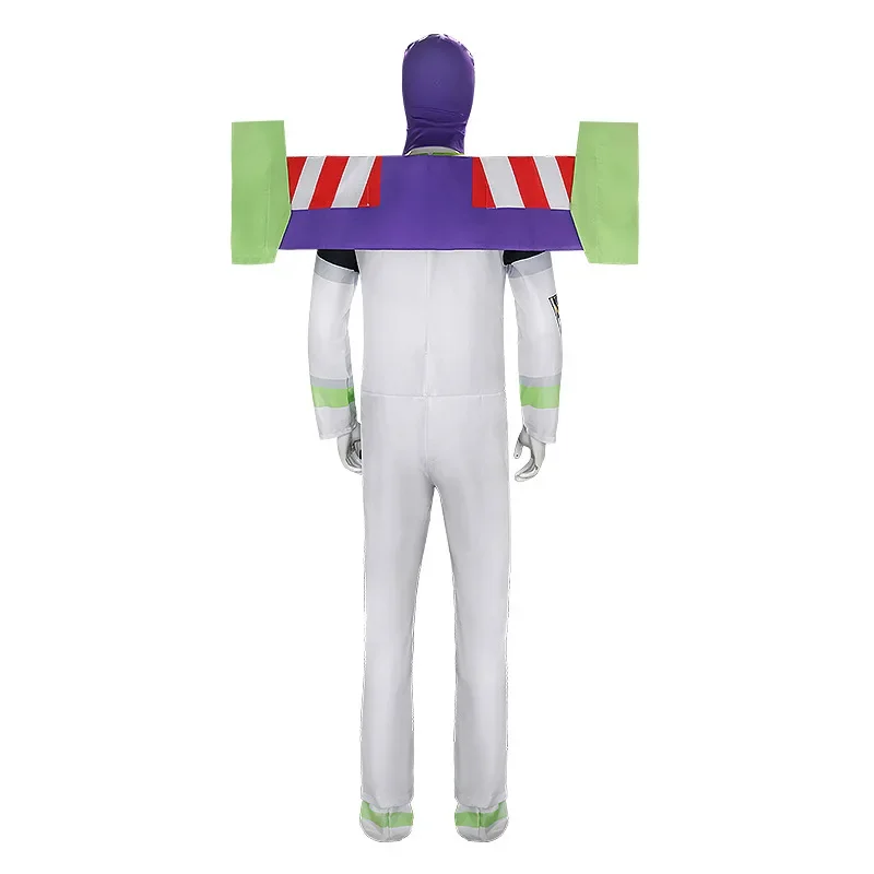 Disfraz de Cosplay de Toy Story Buzz Lightyear para adultos, traje con alas, disfraces de fiesta de Halloween, monos para mujeres y hombres