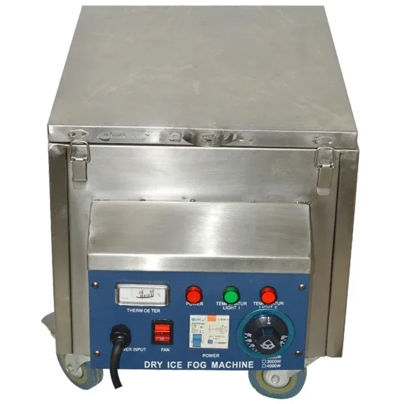 

Stage dry ice fog machine MK-F12 stainless steel dry ice smoke machine for wedding/celebration performance equipment 110/220V