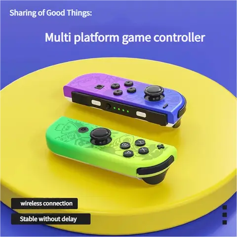 Nintendo Switch용 무선 Joy-Con 컨트롤러 - BT 모션 센서 및 듀얼 HD 진동(L/R)