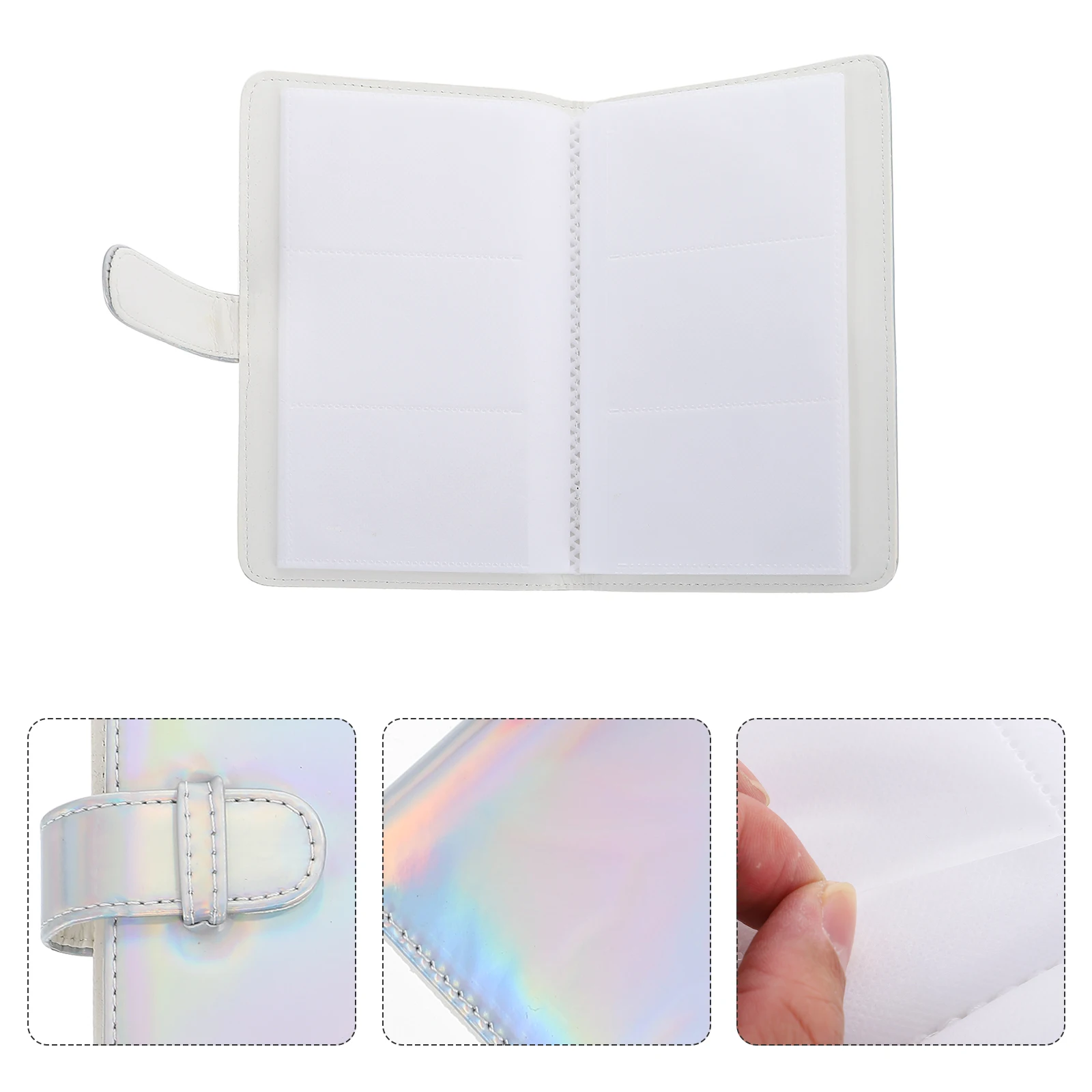 

Instant Camera Bag Photo Album for Graduations Cards Mini Films Storage Pu Picture Book