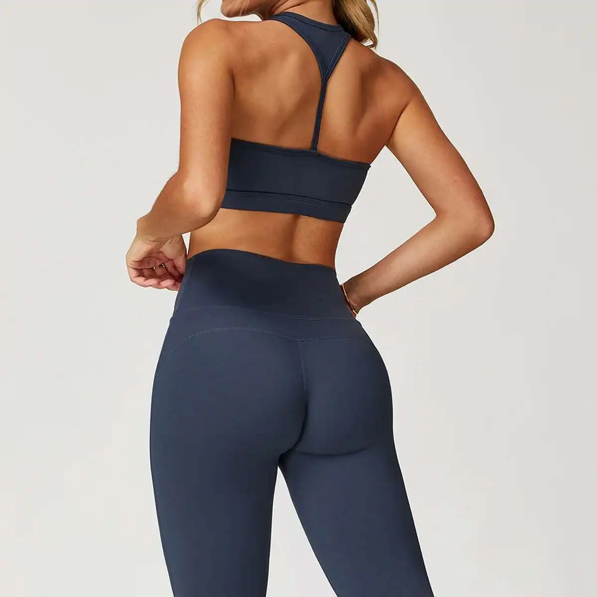 اليوغا مجموعة 2 قطعة رياضية النساء عارية الشعور تجريب مجموعات الصالة الرياضية الملابس رفع اللياقة البدنية الجري ملابس رياضية الرياضة البرازيلي طماق دعوى