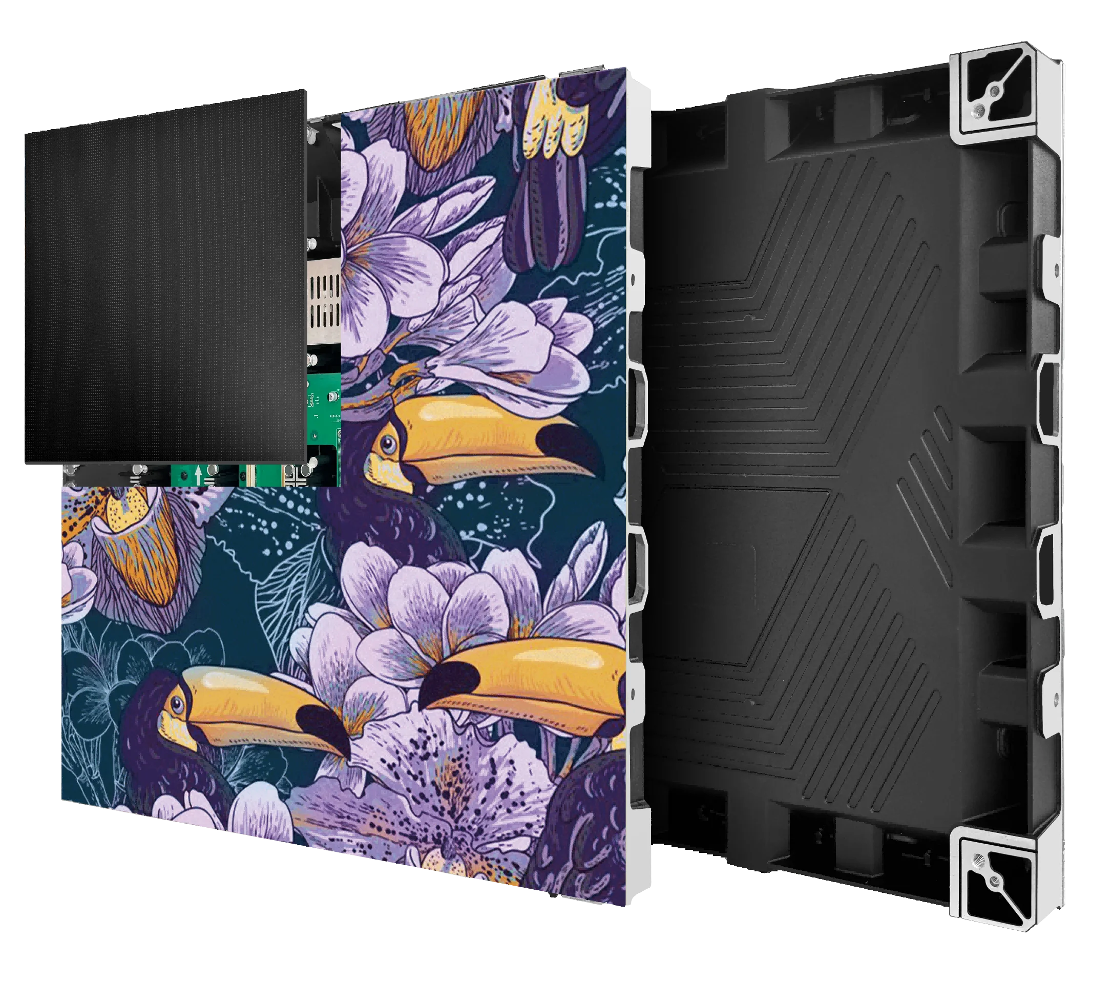 وصول جديد P1.56 شاشة عرض LED عالية الدقة ثابتة داخلية عالية الدقة مع خزانة ألومنيوم مصبوبة #6