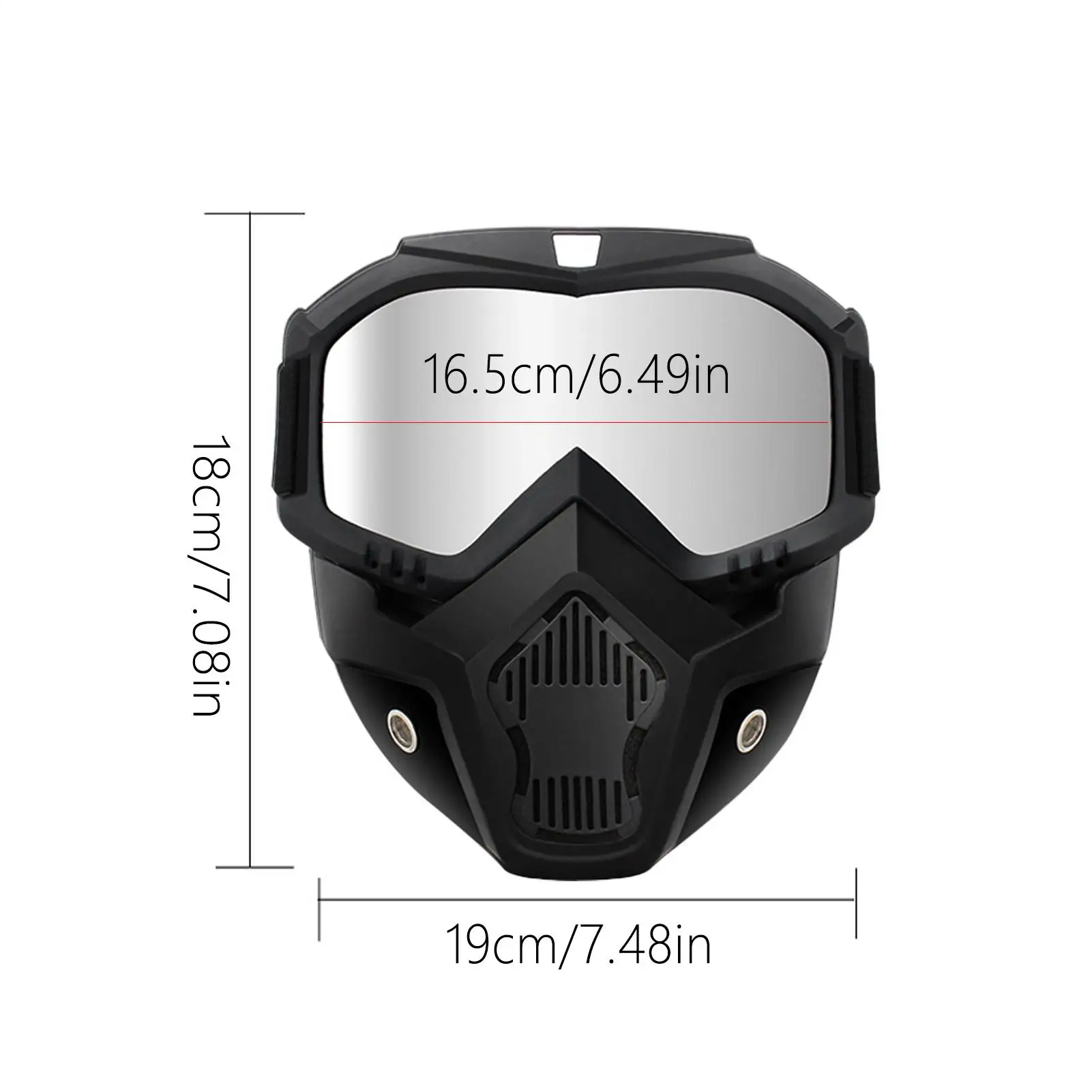 Motorcycle Helmet Motorcycle Helmet Riding Goggles Glasses Dustproof Windproof Welding Glasses Anti-Fog Motocross Eyewear For