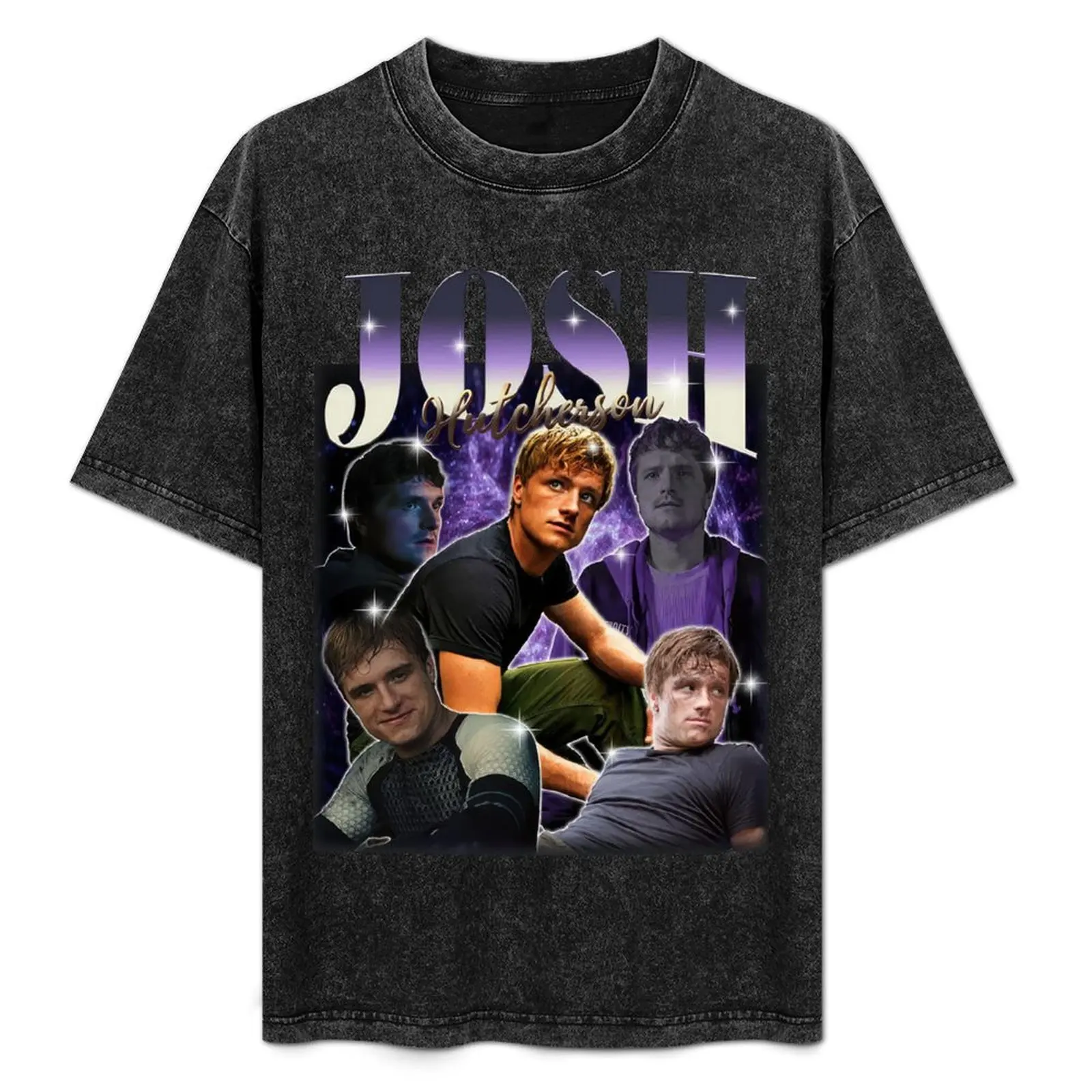 

Josh Hutcherson 90s T-Shirt anime figures cotton graphic tees graphic t shirts oversized graphic tee shirts men