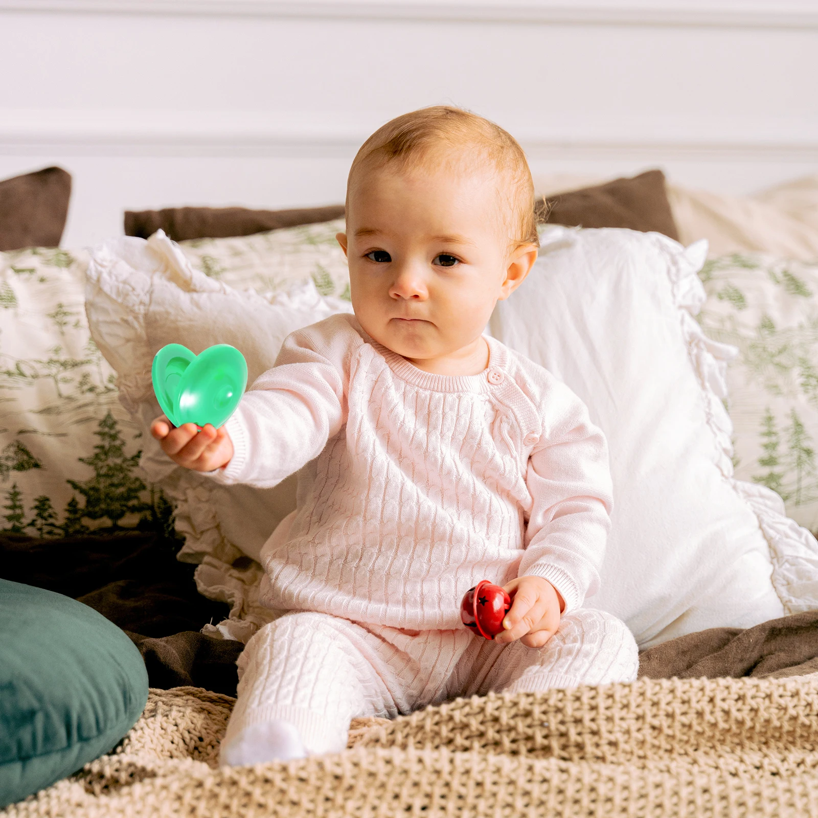 

24 Pcs Make Decision Colorful Dance Board Preschool Kids Musical Instruments Toy Percussion Plastic Castanet