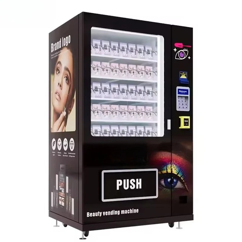 

Машина Сенсорный экран Волосы Ресницы Косметика Торговый автомат с кард-ридером Торговый автомат для красоты ресниц Поддержка индивидуальных