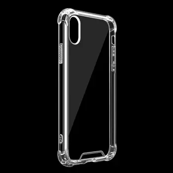 Protidetonační pouzdro pro iPhone X, průhledné silikonové pouzdro s plným ochranným krytem, gumové pouzdro pro iPhone 6s 7 8 Plus X XS MAX XR 12 nejlepší prodej iPhone XS 128GB - №7