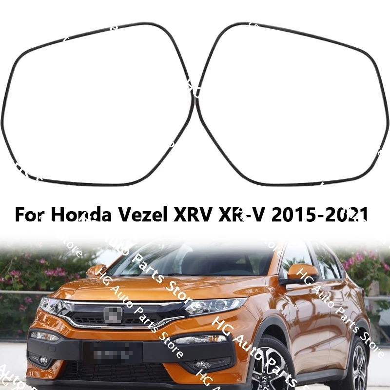 For Honda Vezel XRV XR-V 2015-2021 Car Outer Rearview Side Mirror Lens Door Wing Rear View Mirrors Glass With Heating