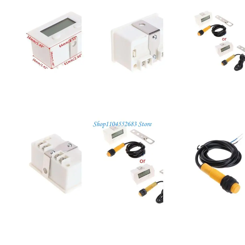 

Y6GD Digital 5 Digit LCD Electronic Counter for w/Strong Proximity Swi