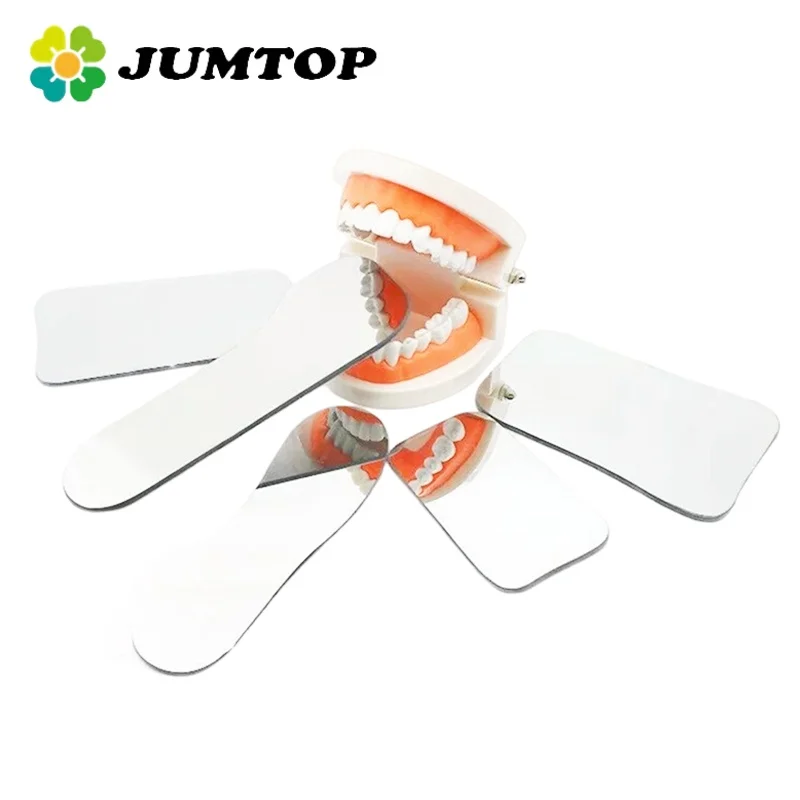 

JUMTOP 1Pc Dental Orthodontic Mirror Photography Double-Sided Mirrors Orthodontic Reflector Glass for Buccal Lingual Intraoral