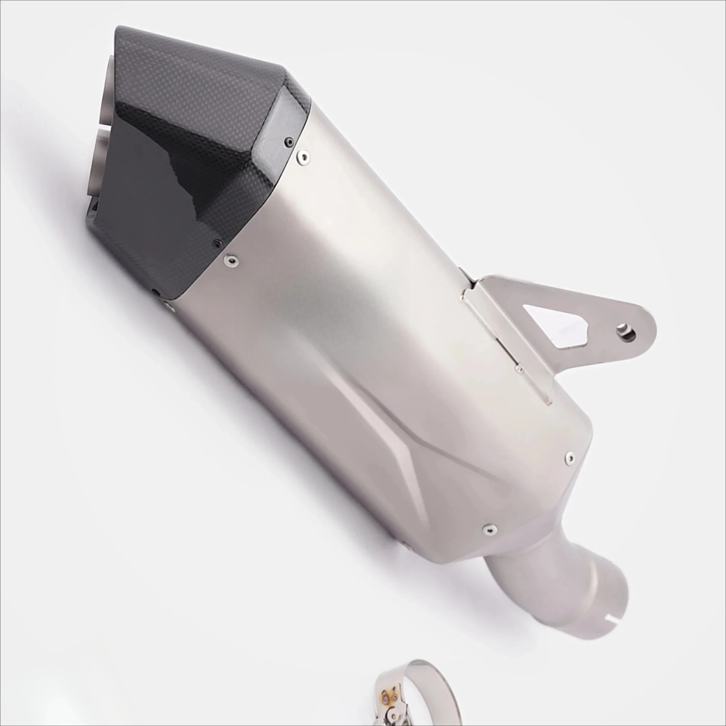 RS smooth-bore connecting pipe for the BMW R1300GS ADV; combining，lightweight，construction with high performance.