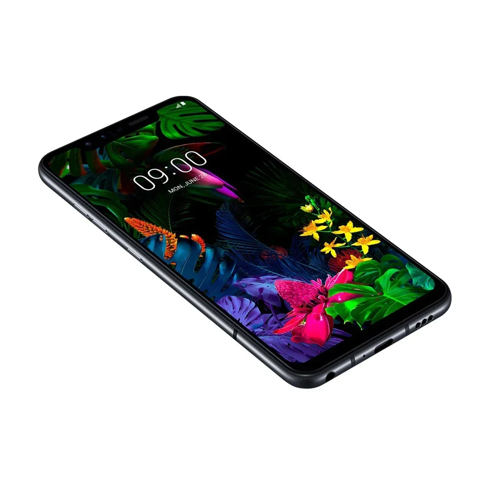 Original LG G8S G810EAW 4G teléfono móvil NFC 6GB RAM 128GB ROM Dual SIM 6,21 "G-OLED 12MP + 13MP + 8MP octa-core Android Smartphone