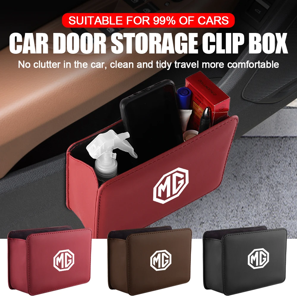 

Car Door Side Storage Box Organizer Pocket Auto Accessories For Morris Garages MG Motors ZS EHS ONE EV 3SW Hector X-Power Saloon