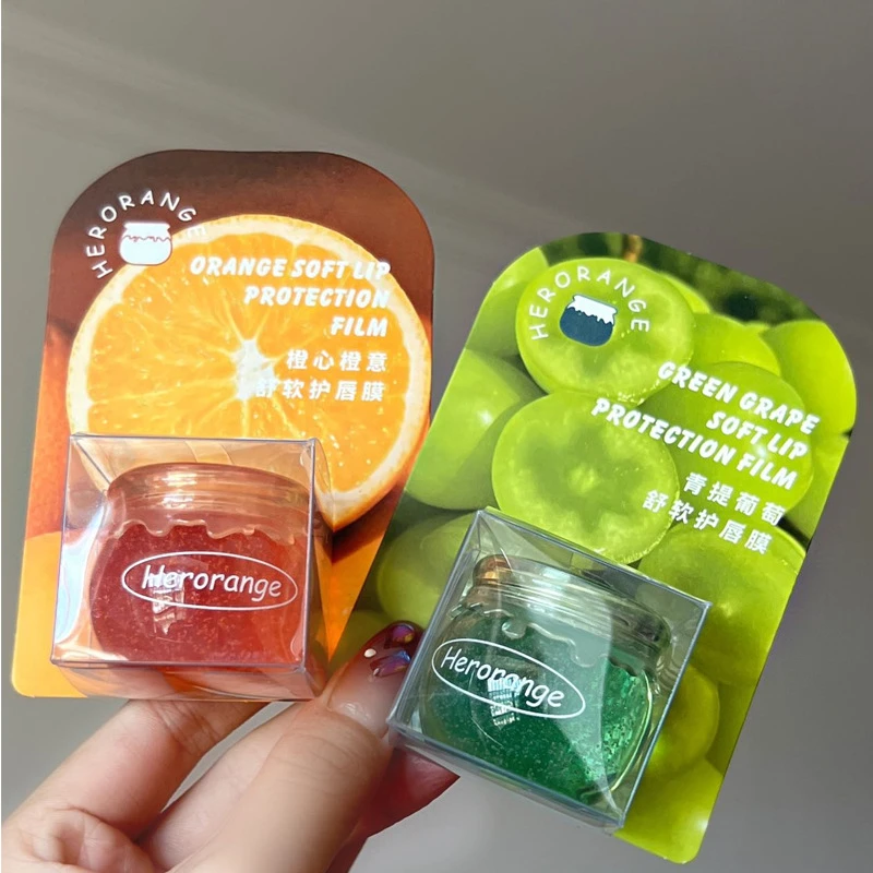 HERORANGE Honey Jar Lip Mask Dilutes Lip Lines, Moisturizes and Prevents Chapped Lips in Autumn and Winter