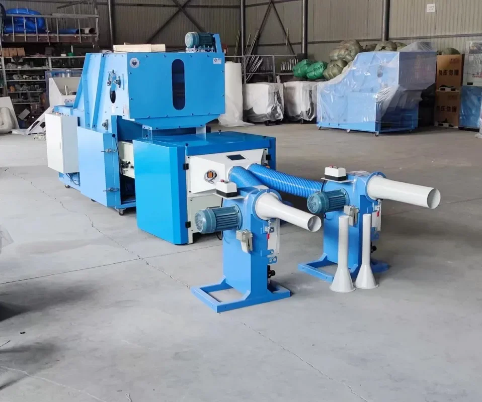【2026】Fiber Open and Pillow Stuffing Fill Small Cotton Blowing Filler Production Lines Machine for Textile