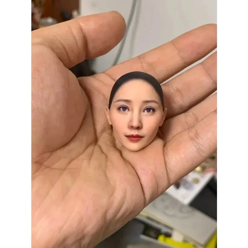 หัวแกะสลักทหารสเกล 1/6 1/12 รูปแบบสาวงามเซ็กซี่สไตล์จีน หลิวหยาน สำหรับตุ๊กตาขนาด 12/6 นิ้ว อุปกรณ์เสริมสำหรับตัวตุ๊กตา